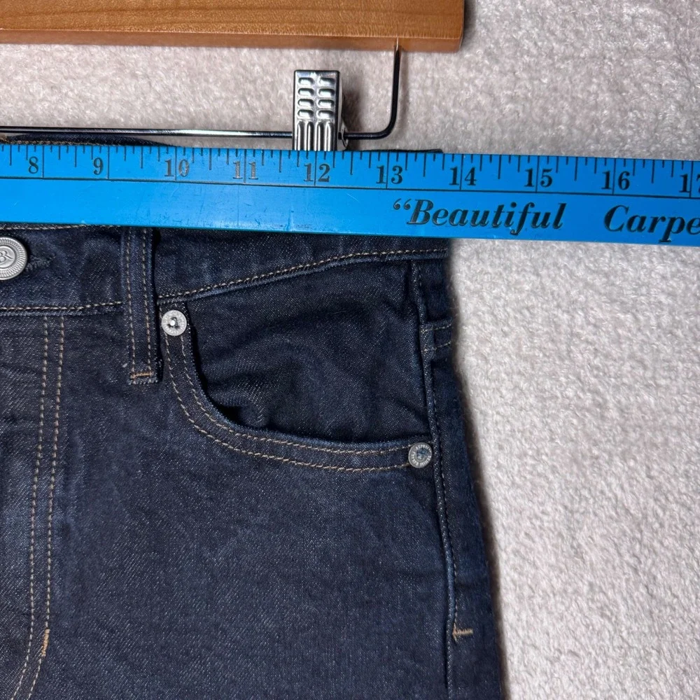 Banana Republic High Rise Icon Wide Leg Jeans Women's 26 Dark Rinse